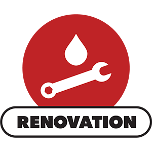 Wash renovation icon