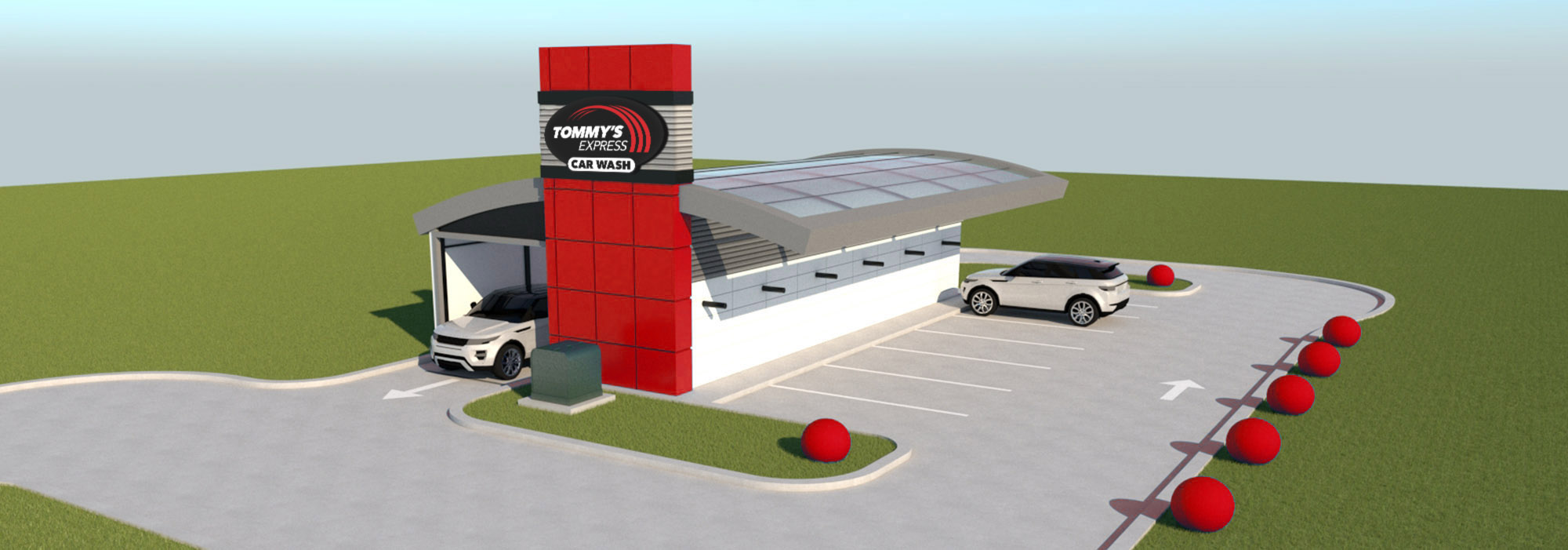 Tcws Site Models - gas station with 2 car washes roblox